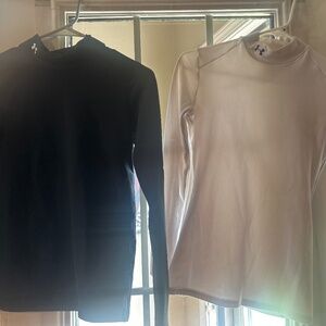 2 heat gear under armour long sleeve shirts